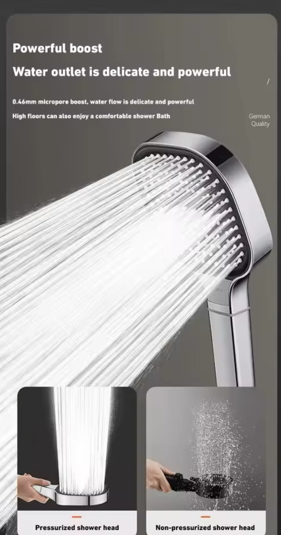 Shower head set